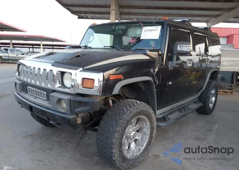 2005 Hummer H2 Suv z USA, uszkodzony, nr VIN 5GRGN23UX5H108966